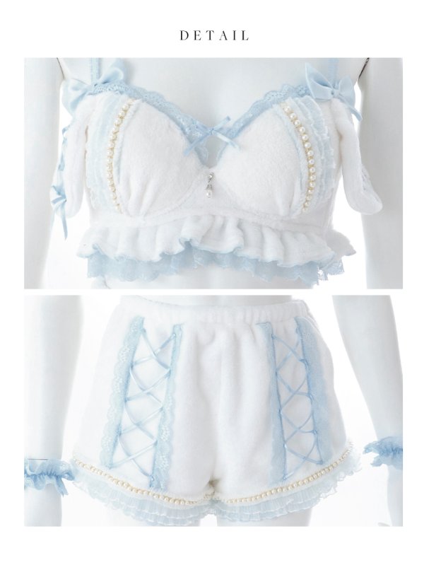 画像27: 【即日発送】【サンリオ】シナモロールランジェリーセットアップルームウェア【S-L/1カラー】[OF03]