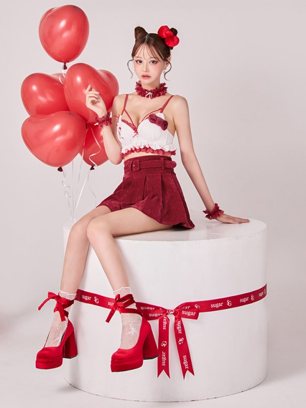 画像7: 【即日発送】【サンリオ】ハローキティランジェリーセットアップルームウェア【S-L/1カラー】[OF03]