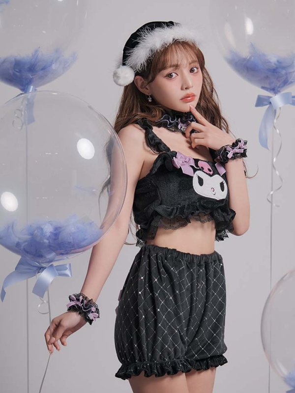 画像14: 【即日発送】【サンリオ】クロミセットアップルームウェア【S-L/1カラー】[OF03]