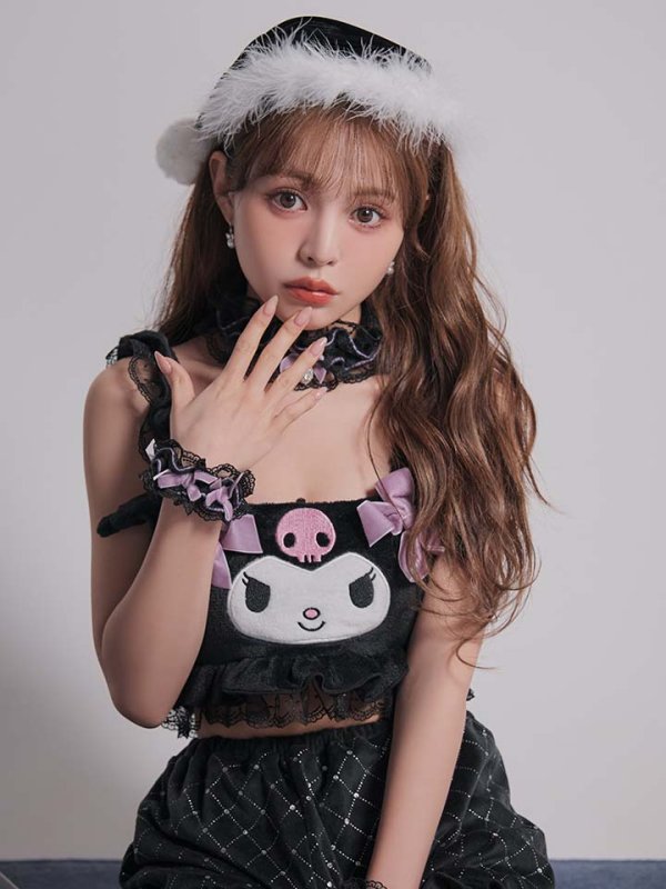 画像17: 【即日発送】【サンリオ】クロミセットアップルームウェア【S-L/1カラー】[OF03]