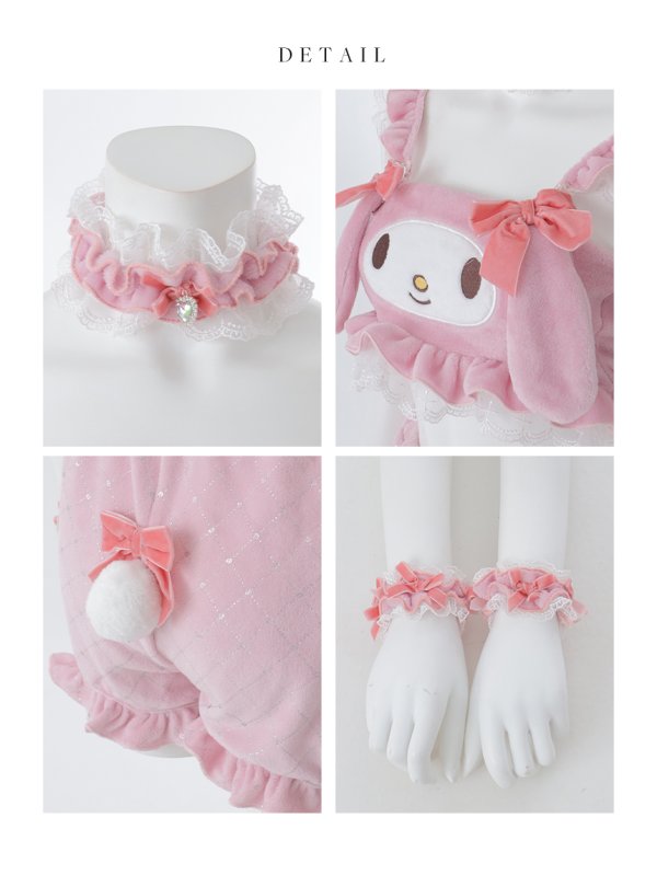 画像27: 【即日発送】【サンリオ】マイメロディセットアップルームウェア【S-L/1カラー】[OF03]