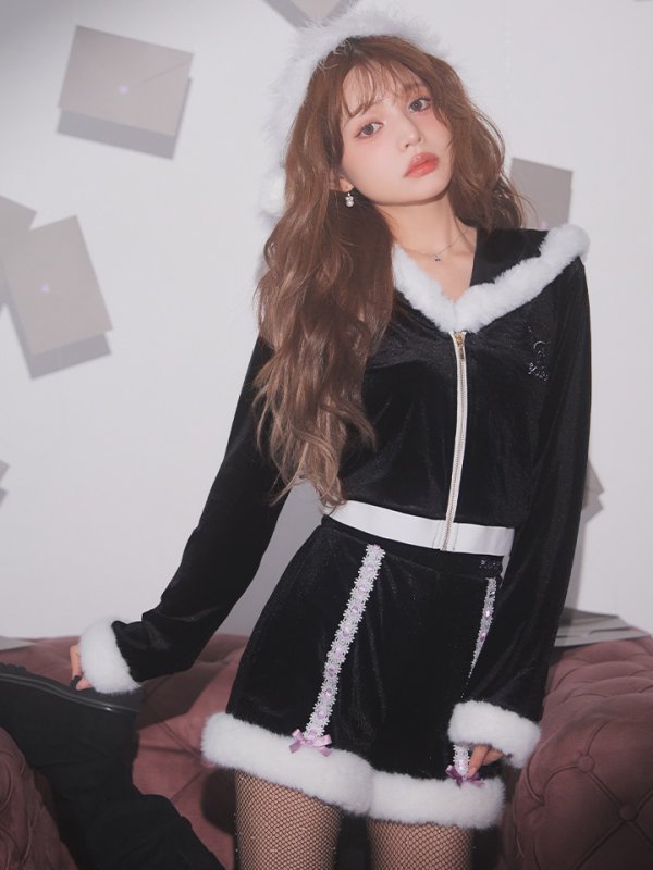 画像10: 【即日発送】【サンリオ】クロミ3wayセットアップルームウェア【4点セット】【S-L/1カラー】[OF03]