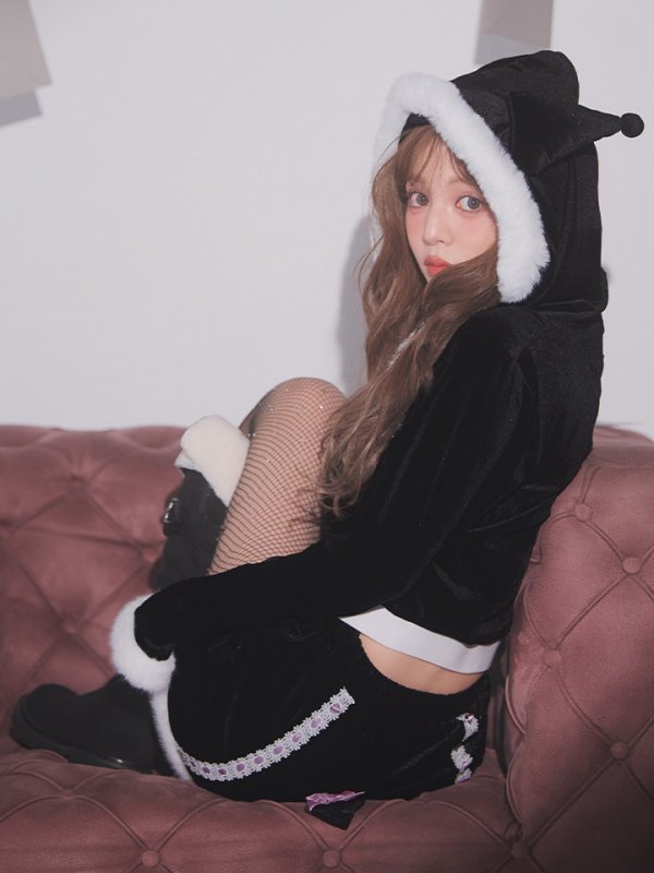 画像13: 【即日発送】【サンリオ】クロミ3wayセットアップルームウェア【4点セット】【S-L/1カラー】[OF03]