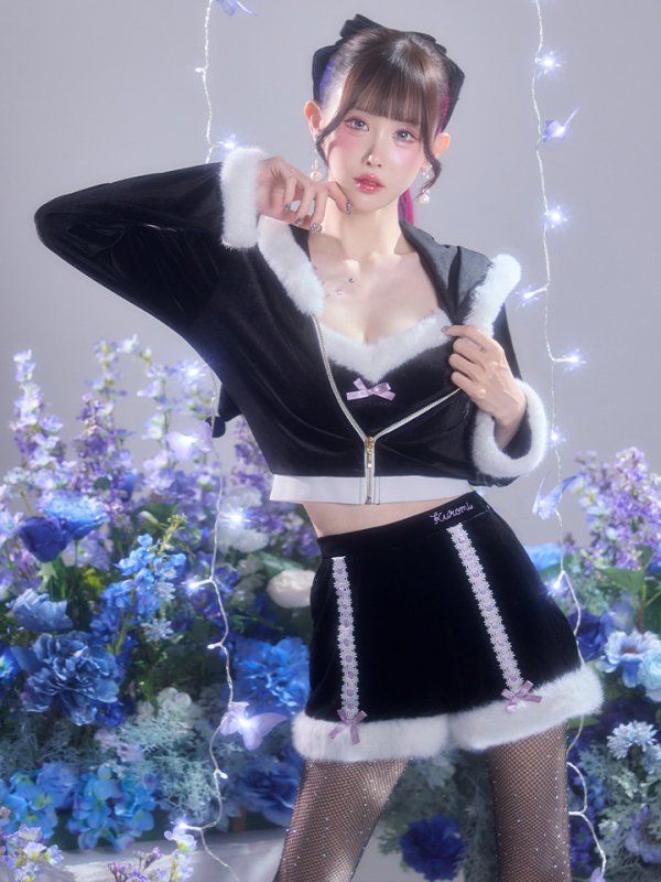 モデル：ゆりにゃ　身長：162cm　着用サイズ：Sサイズ