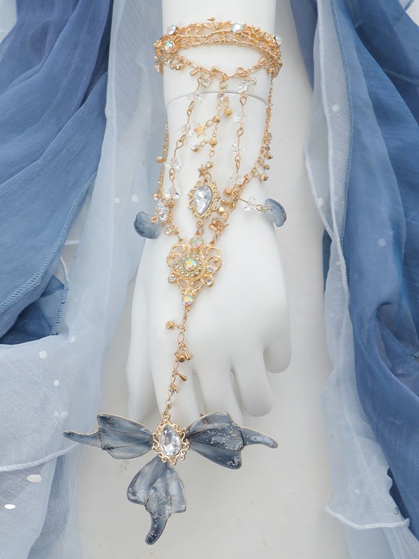 画像10: 【即日発送】【ハロウィン】 エキゾチックエルフヘッド/ハンドアクセ ハロウィン小物 単品【コスプレ2点セット/2カラー】[HC03]