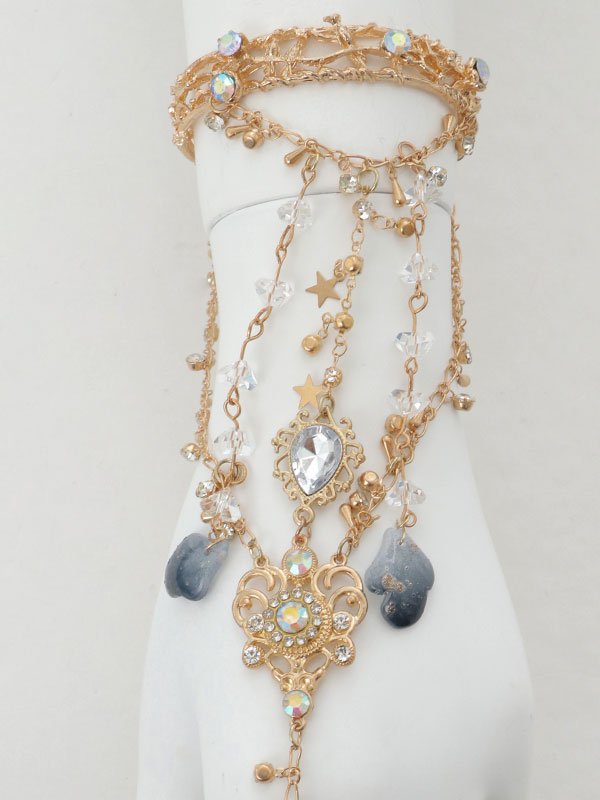 画像11: 【即日発送】【ハロウィン】 エキゾチックエルフヘッド/ハンドアクセ ハロウィン小物 単品【コスプレ2点セット/2カラー】[HC03]