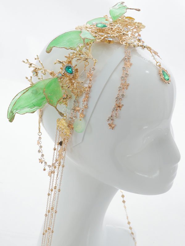 画像15: 【即日発送】【ハロウィン】 エキゾチックエルフヘッド/ハンドアクセ ハロウィン小物 単品【コスプレ2点セット/2カラー】[HC03]