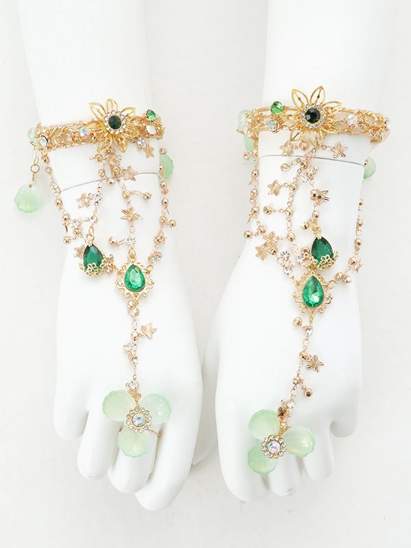 画像16: 【即日発送】【ハロウィン】 エキゾチックエルフヘッド/ハンドアクセ ハロウィン小物 単品【コスプレ2点セット/2カラー】[HC03]