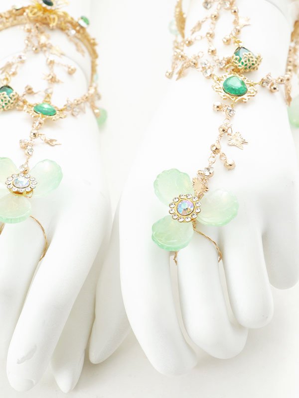 画像17: 【即日発送】【ハロウィン】 エキゾチックエルフヘッド/ハンドアクセ ハロウィン小物 単品【コスプレ2点セット/2カラー】[HC03]