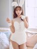 ピンク　モデル：三上悠亜　身長：159cm　着用サイズ：Sサイズ