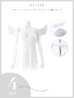 画像9: 【ハロウィン】シフォンスウィートエンジェルミニドレス【コスプレ4点SET】【XS-Lサイズ】[OF03] (9)