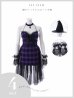 画像35: 【送料無料！】【ハロウィン】チュールロングトレーン魔女コスプレ【コスプレ4点SET】【XS-Mサイズ】【予約/9月下旬発送予定】[OF03]ゆいぴす着用 (35)
