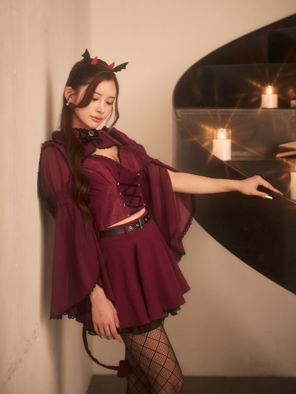 モデル：あっすん  身長：164cm  着用サイズ：Sサイズ