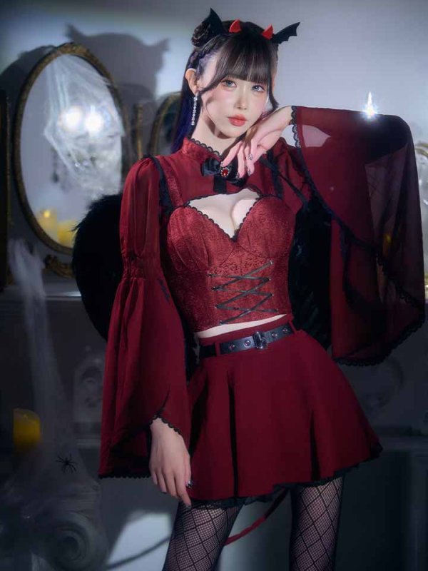 モデル：ゆりにゃ 身長：162cm 着用サイズ：Sサイズ