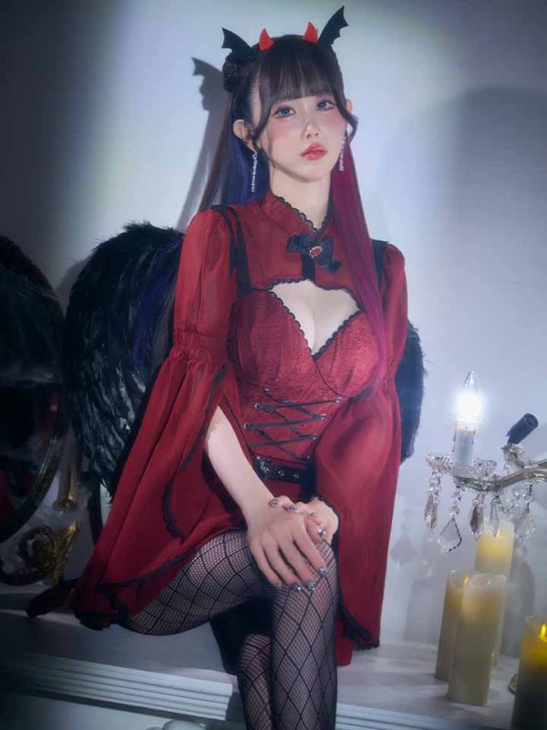 モデル：ゆりにゃ 身長：162cm 着用サイズ：Sサイズ