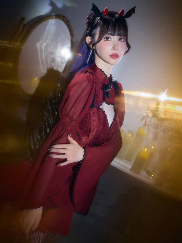 モデル：ゆりにゃ 身長：162cm 着用サイズ：Sサイズ
