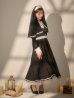 画像3: 【送料無料！】【ハロウィン】ゴシックシスターロングスカートコスプレ【コスプレ3点SET】【S-XLサイズ】[OF03]加藤美南着用 (3)