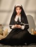 画像6: 【送料無料！】【ハロウィン】ゴシックシスターロングスカートコスプレ【コスプレ3点SET】【S-XLサイズ】[OF03]加藤美南着用 (6)