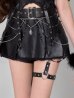 ブラック　モデル：れみれみ　身長：163cm　着用サイズ：Sサイズ