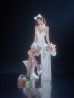 ホワイト　モデル：れみれみ　身長：163cm　着用サイズ：Sサイズ