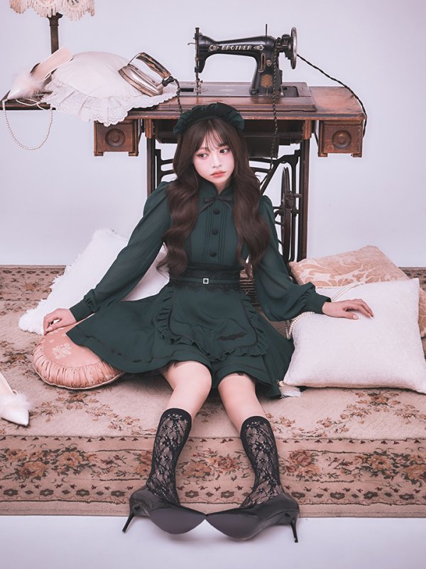 モデル：吉木千沙都（ちぃぽぽ）　身長：158cm　着用サイズ：Sサイズ