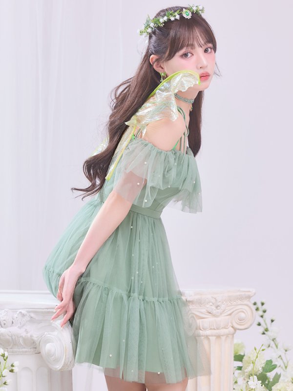 モデル：吉木千沙都（ちぃぽぽ）身長：158cm　着用サイズ：Sサイズ