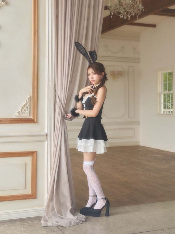 画像10: 【即日発送】【送料無料！】【ハロウィン】クラシカルバニーセットアップ【コスプレ7点SET】【XS-Mサイズ】[OF04]
