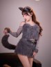 画像13: 【送料無料！】【ハロウィン】ラメスリーブウルフセットアップ【コスプレ5点SET】【XS-Mサイズ】【予約/9月下旬発送予定】[OF03]吉木千沙都（ちぃぽぽ）着用 (13)