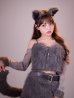 画像8: 【送料無料！】【ハロウィン】ラメスリーブウルフセットアップ【コスプレ5点SET】【XS-Mサイズ】【予約/9月下旬発送予定】[OF03]吉木千沙都（ちぃぽぽ）着用 (8)