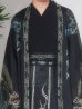 画像6: 【ハロウィン】黒緑グラデーション漢服【コスプレ3点SET】【L-XLサイズ】[OF03]今井暖大着用 (6)