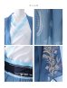 画像10: 【ハロウィン】ブルーホワイトグラデーション漢服【コスプレ3点SET】【L-XLサイズ】[OF03]今井暖大着用 (10)