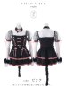 画像4: 【即日発送】【送料無料！】【ハロウィン】レースアップリボンキャットコスプレ【コスプレ6点SET】【Sサイズ/3カラー】[OF04] (4)
