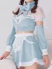 画像24: 【即日発送！】【sugar nine×マリームーンコラボ】 【ハロウィン】マリームーンコラボジャージメイド 【コスプレ8点セット】 【XS-Lサイズ/2カラー】[OF01]