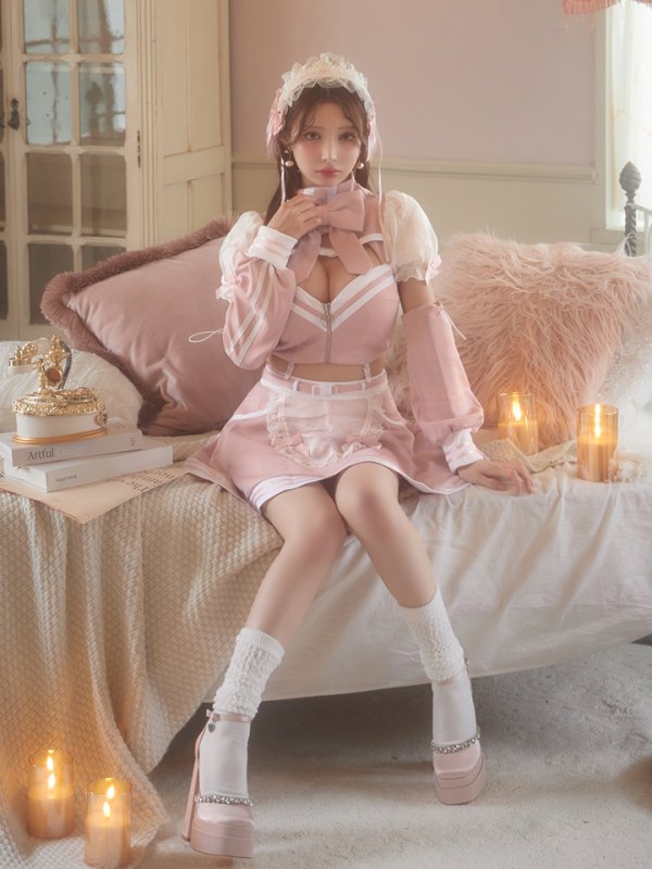 モデル：ももか　身長156cm　着用サイズ：Sサイズ