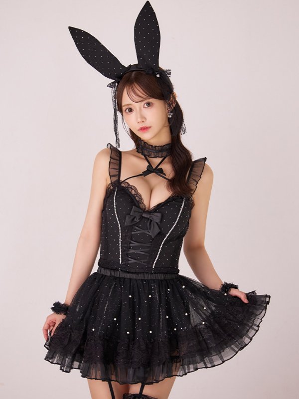モデル：にじほ 身長：159cm　着用サイズ：Sサイズ