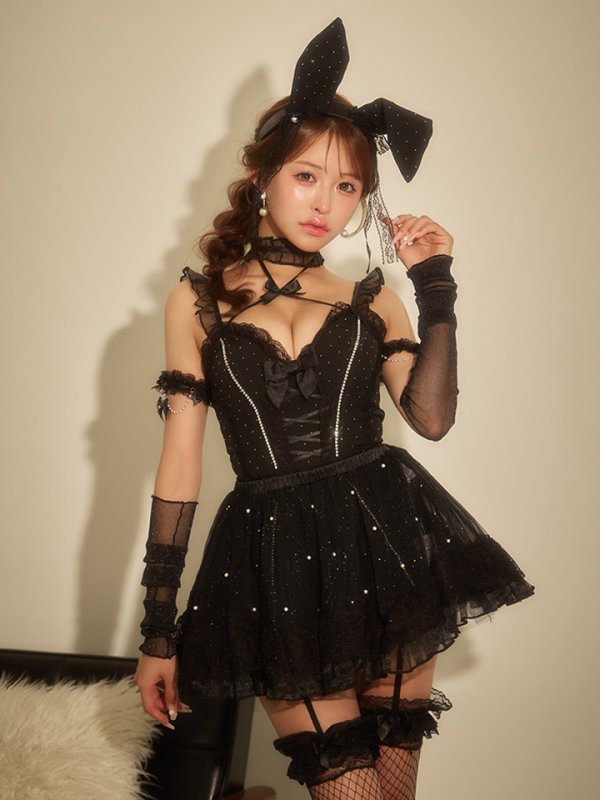 モデル：カルア　身長：156cm　着用サイズ：Sサイズ