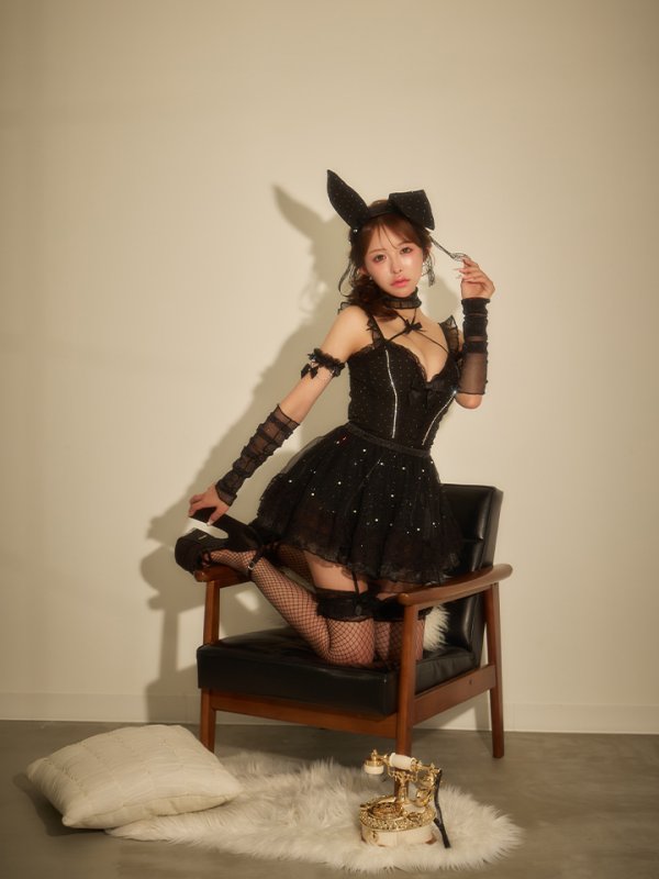 モデル：カルア　身長：156cm　着用サイズ：Sサイズ