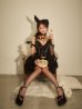 モデル：カルア　身長：156cm　着用サイズ：Sサイズ