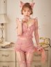 画像8: 【マリームーンコラボ】【ハロウィン】ビスチェセットアップキャットコスプレ【コスプレ7点セット】【XS-Lサイズ/2カラー】【一部予約/9月中旬発送予定】[HC03] (8)