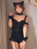 ブラック　モデル：三上悠亜　身長：159cm　着用サイズ：Sサイズ