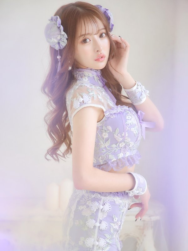 画像13: 【ハロウィン】【sugar nine×マリームーンコラボ】 マリームーンコラボセットアップチャイナ 【コスプレ5点セット】【XS-Mサイズ/4カラー】[OF04]