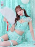 【ハロウィン】【sugar nine×マリームーンコラボ】 マリームーンコラボセットアップチャイナ 【コスプレ5点セット】【XS-Mサイズ/4カラー】[YMT]
