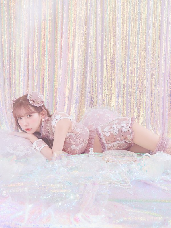 画像17: 【ハロウィン】【sugar nine×マリームーンコラボ】 マリームーンコラボセットアップチャイナ 【コスプレ5点セット】【XS-Mサイズ/4カラー】[OF04]