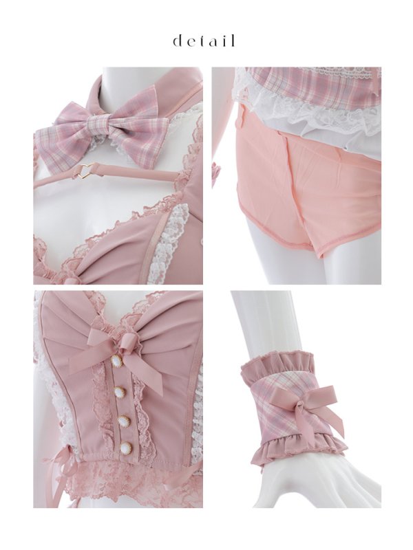 画像48: 【即日発送！ 】【sugar nine×マリームーンコラボ】 【ハロウィン】マリームーンコラボ制服ネコセットアップ 【コスプレ7点セット】 【XS-Lサイズ/2カラー】[OF04]