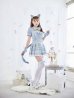 画像29: 【即日発送！ 】【sugar nine×マリームーンコラボ】 【ハロウィン】マリームーンコラボ制服ネコセットアップ 【コスプレ7点セット】 【XS-Lサイズ/2カラー】[YMT]