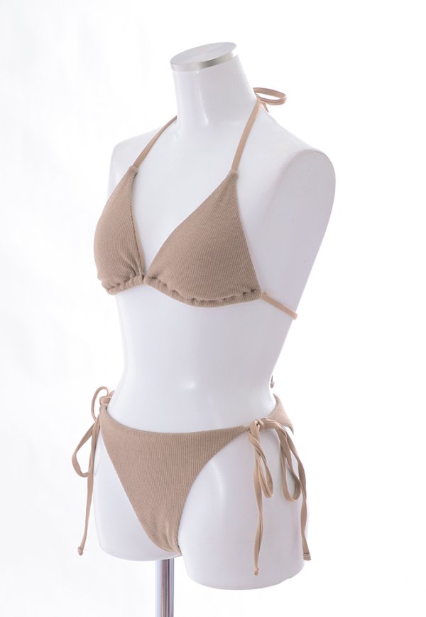 画像27: 【即日発送】【水着セール】【ビキニ】【水着】トライアングルヘルシー ニットビキニ[YMT]