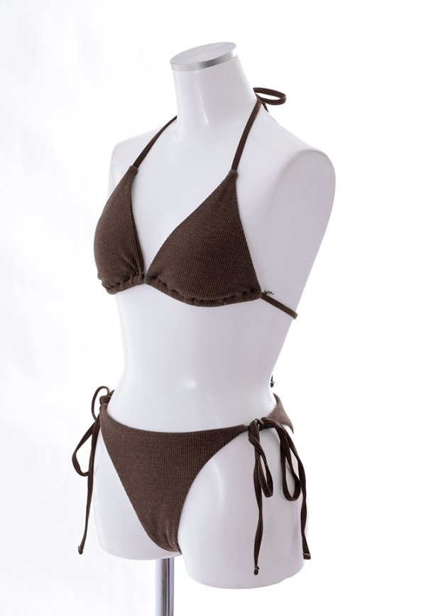 画像30: 【即日発送】【水着セール】【ビキニ】【水着】トライアングルヘルシー ニットビキニ[YMT]