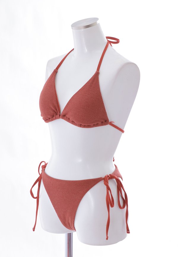 画像33: 【即日発送】【水着セール】【ビキニ】【水着】トライアングルヘルシー ニットビキニ[YMT]