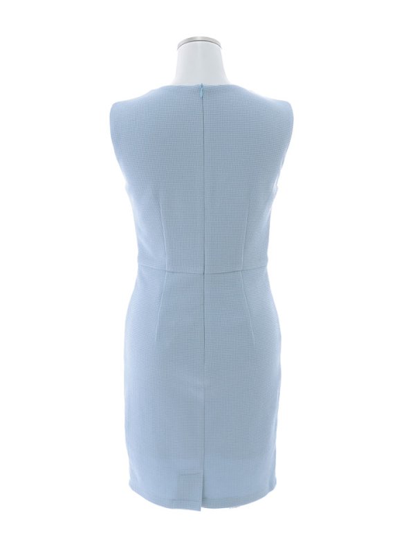 画像13: ワッフルノースリーブタイトドレス/谷間見せ/背中隠し/タイト/ミニドレス/キャバドレス【S-Mサイズ/1カラー】[OF03B] 【IM】