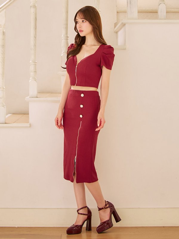 モデル：ゆめ　身長：160cm　着用サイズ：Sサイズ